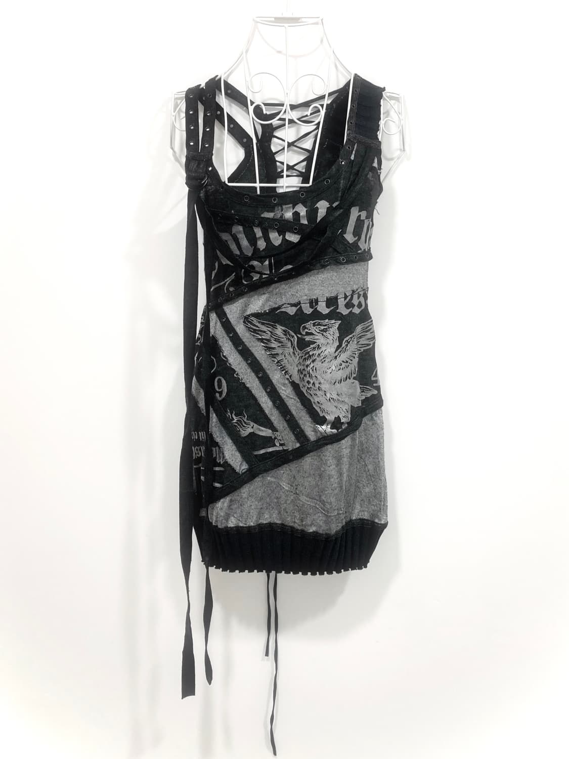 Salvage race-up sleeveless 상품이미지4