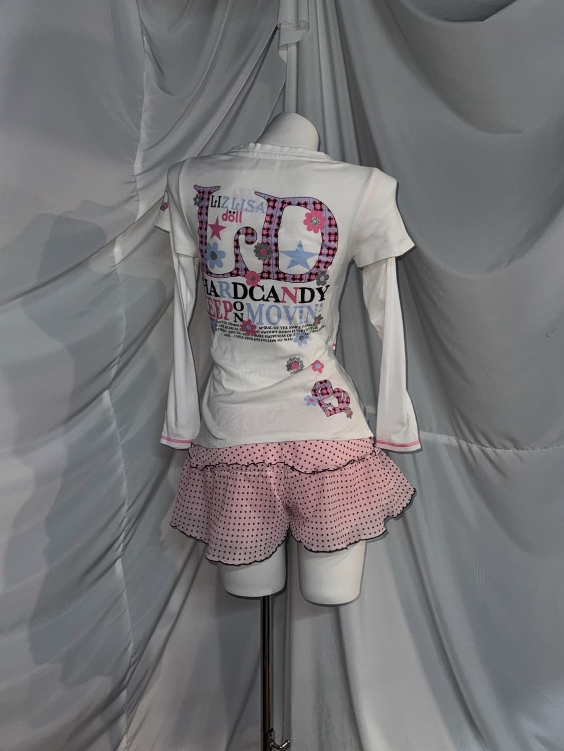 리즈리사 헬로키티 키치 팝갸루 코디세트 상품이미지6