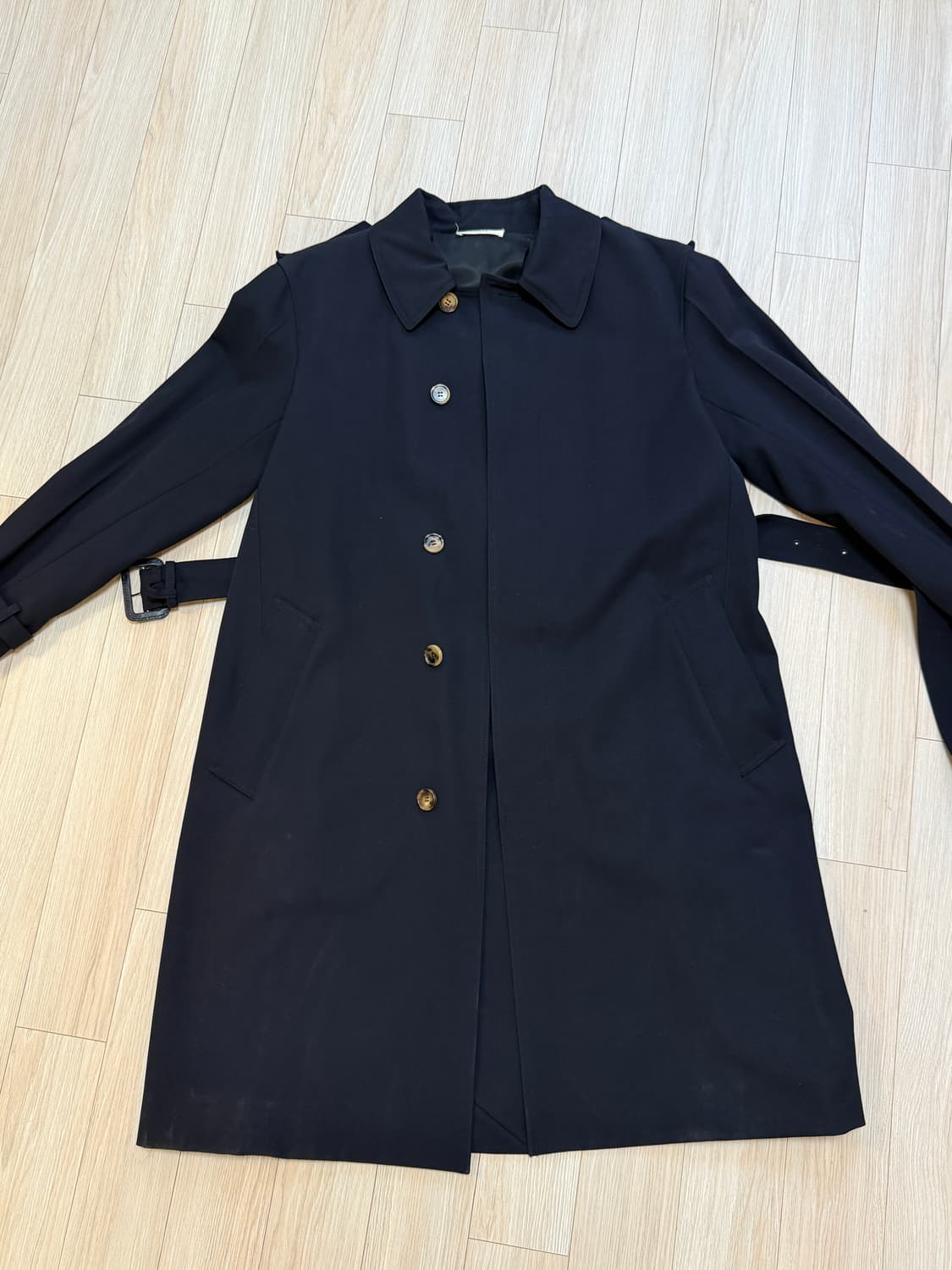올드 셀린 네이비 트렌치 코트 36사이즈 상품이미지1