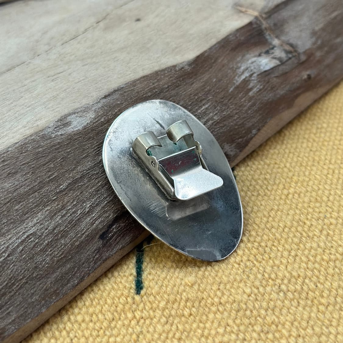 네이티브아메리칸 인디언주얼리 나바호 터키석 베어 볼로타이 상품이미지2