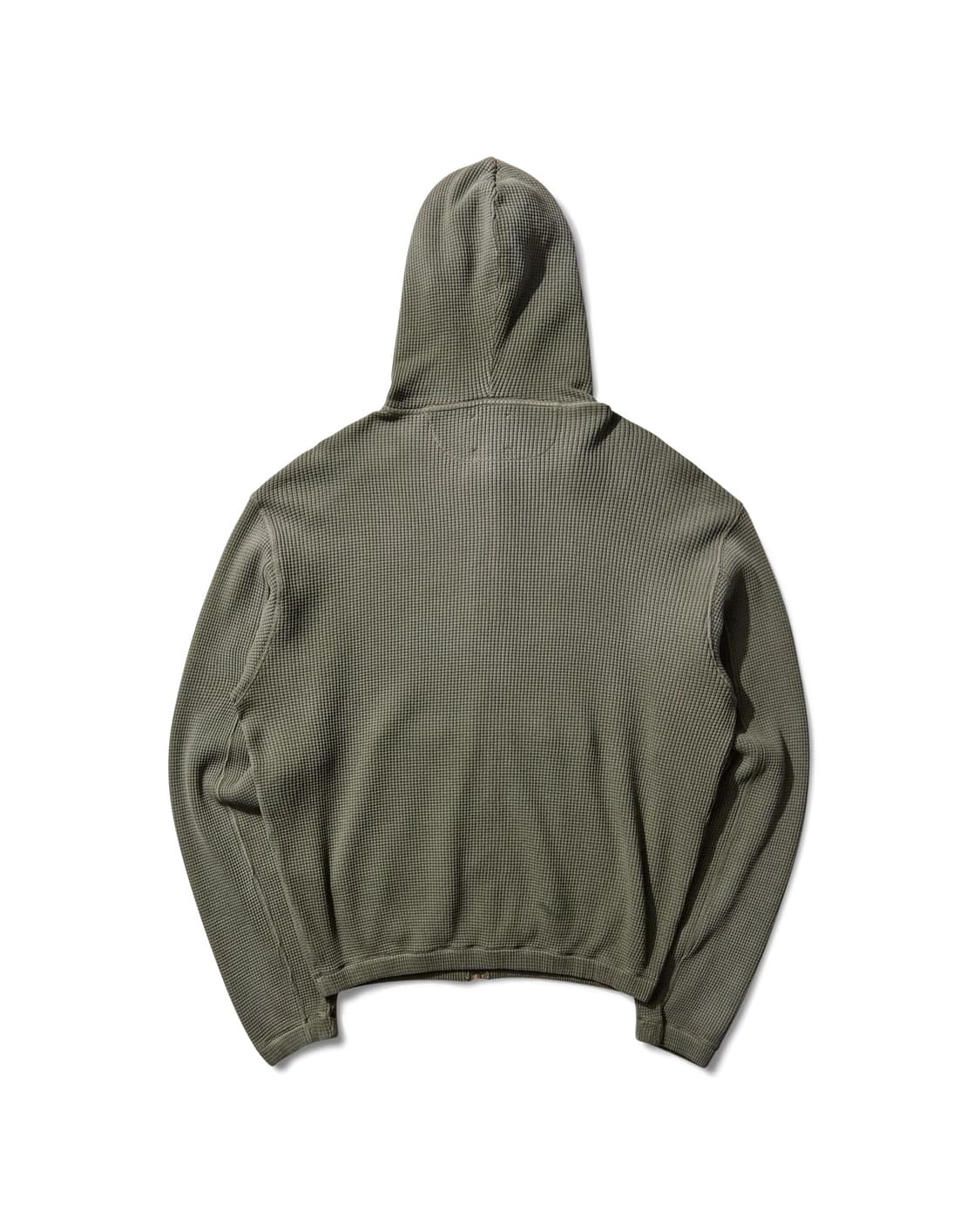 [M,L,XL]로아 하이킹 25fw Faded Waffle 후드집업/카키 상품이미지9