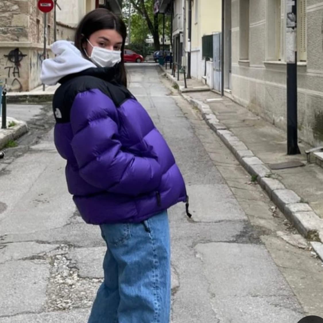 [95] 노스페이스 레트로 눕시 자켓 퍼플 상품이미지2