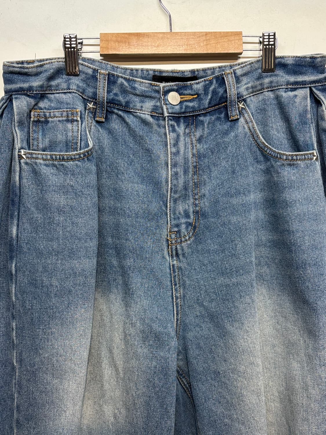 D Mok 데님 와이드 반바지 상품이미지2