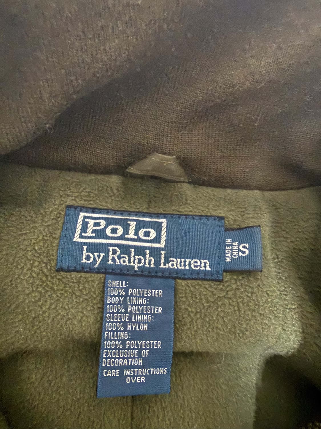 폴로 랄프로렌 기모 자켓 상품이미지2