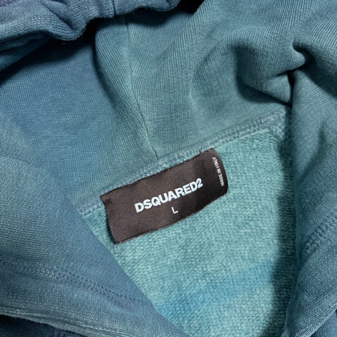 디스퀘어드2 피그먼트 후드집업 상품이미지4