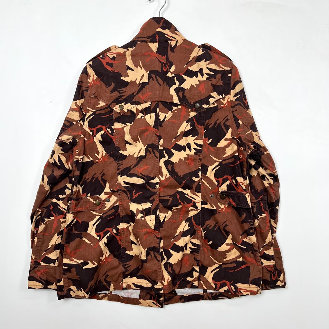 BARBOUR 바버 엘보우 패치 카모 헌팅 자켓 상품이미지4