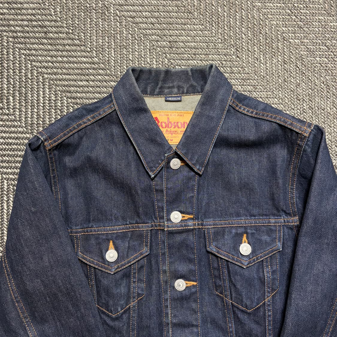 밥슨 지쟌 트러커 데님 자켓(M) 상품이미지4