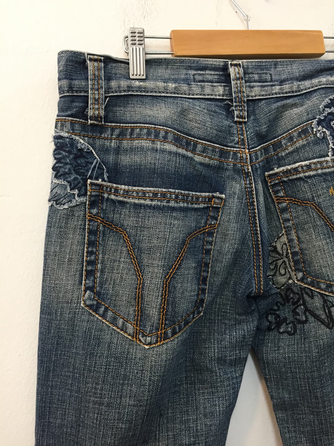 miss sixty 패치 데미지 부츠컷 데님 27 상품이미지4