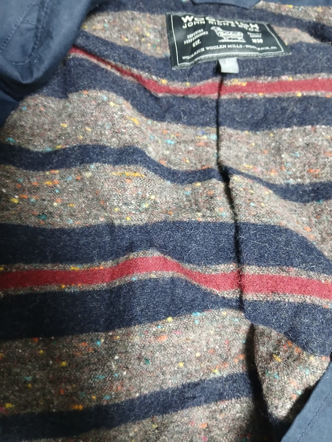 울리치 네이비 블랭킷 자켓 상품이미지4