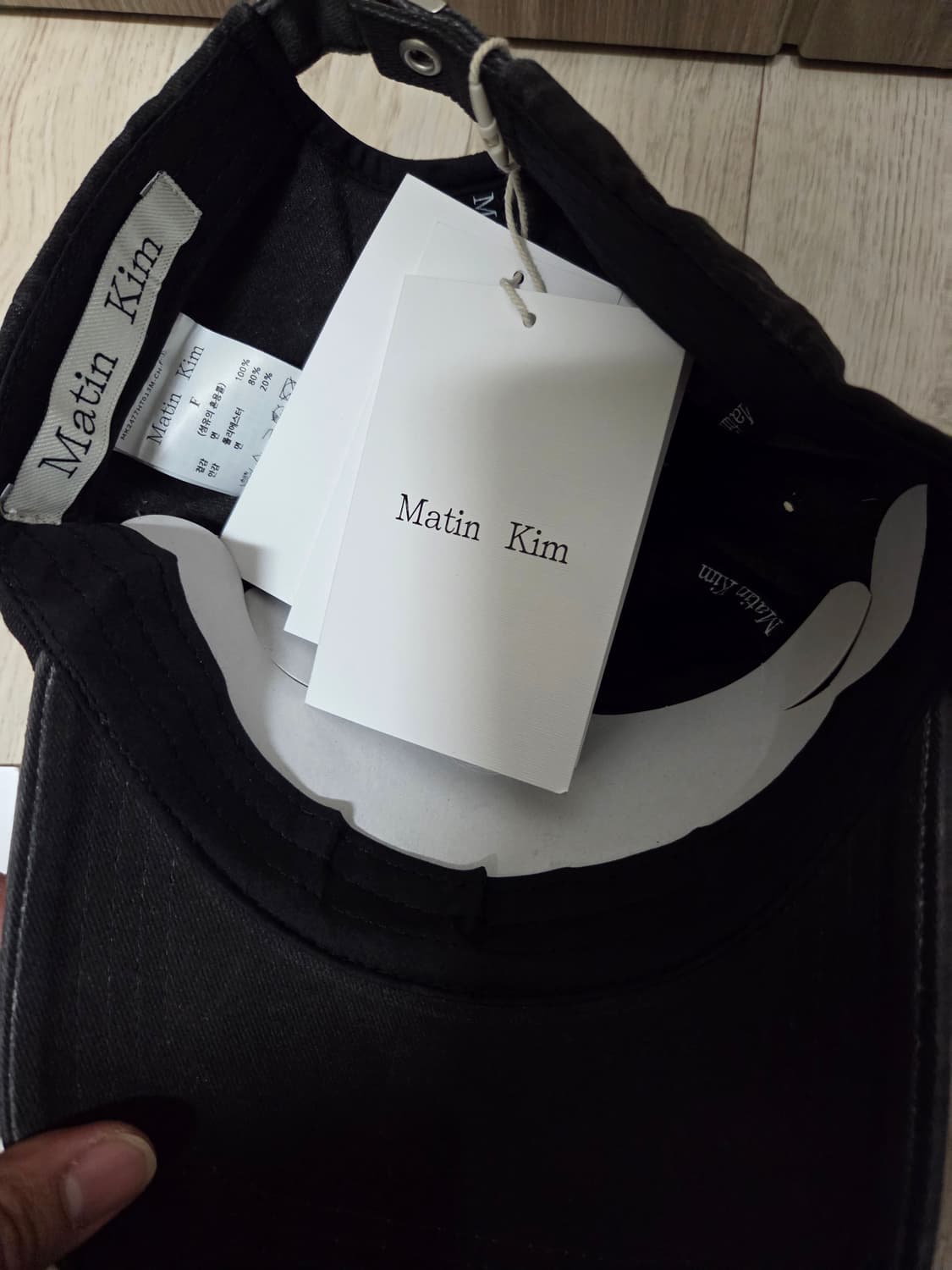 마뗑킴 데님 모자 상품이미지5