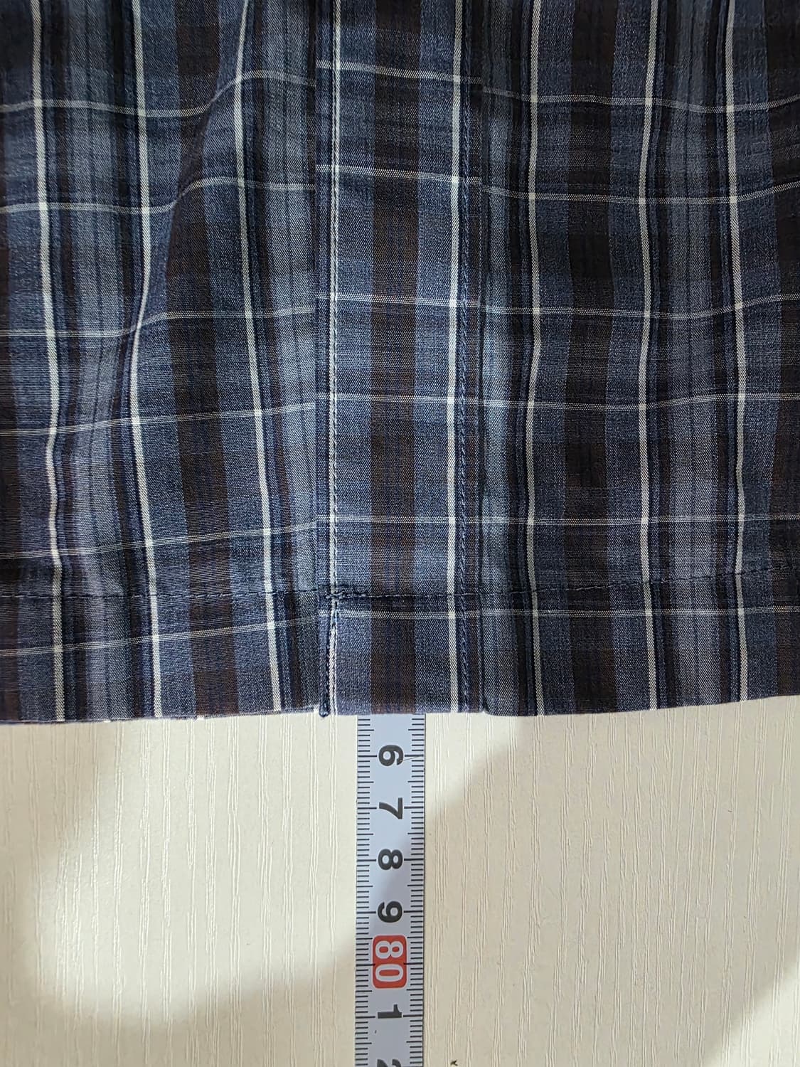 닥스 면혼방 체크 셔츠 105 상품이미지4