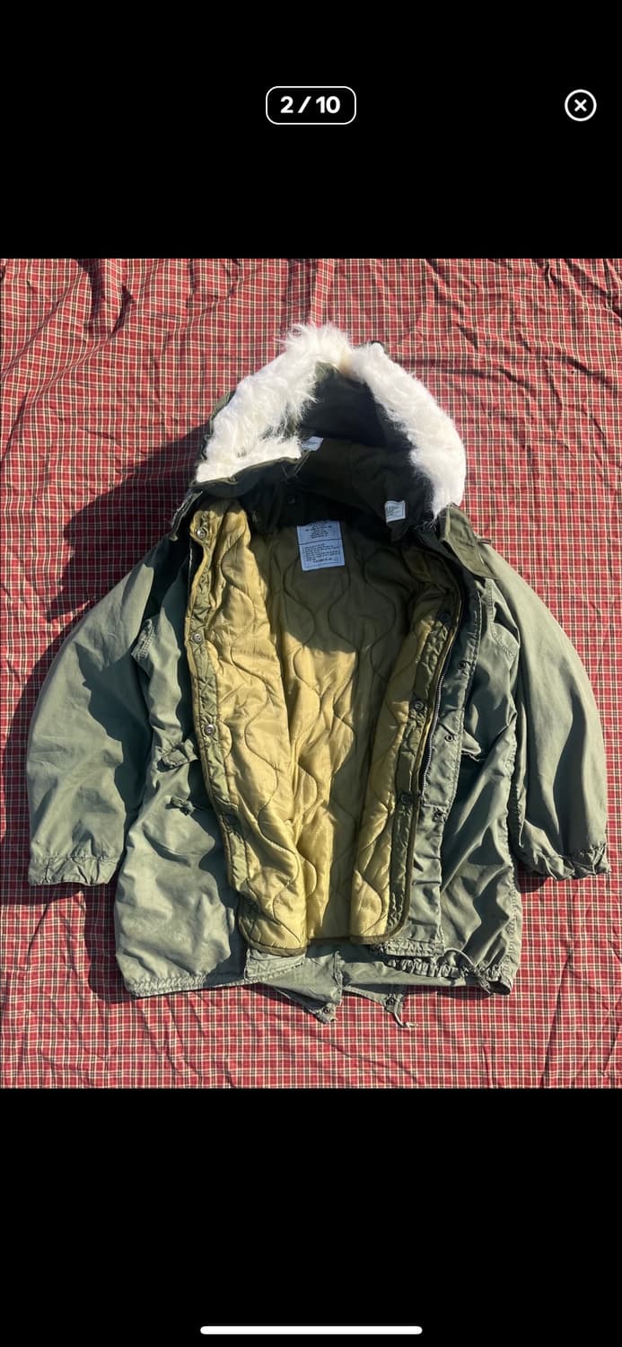 미군 오리전널 M-65  상품이미지2