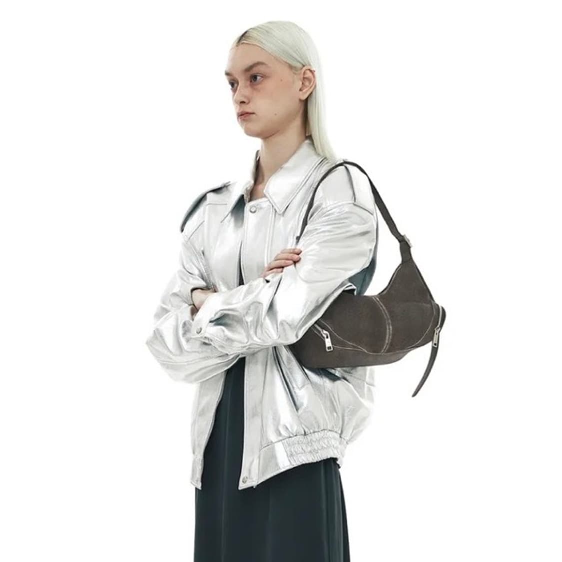 오소이 카고 호보백 빈티지브라운 상품이미지1