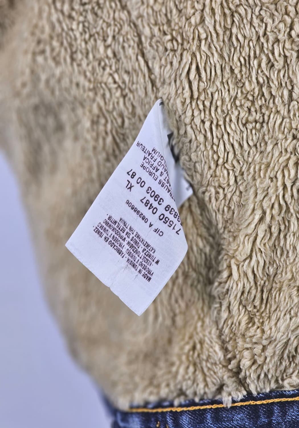 [XL] 리바이스 양털 데님 자켓 상품이미지4