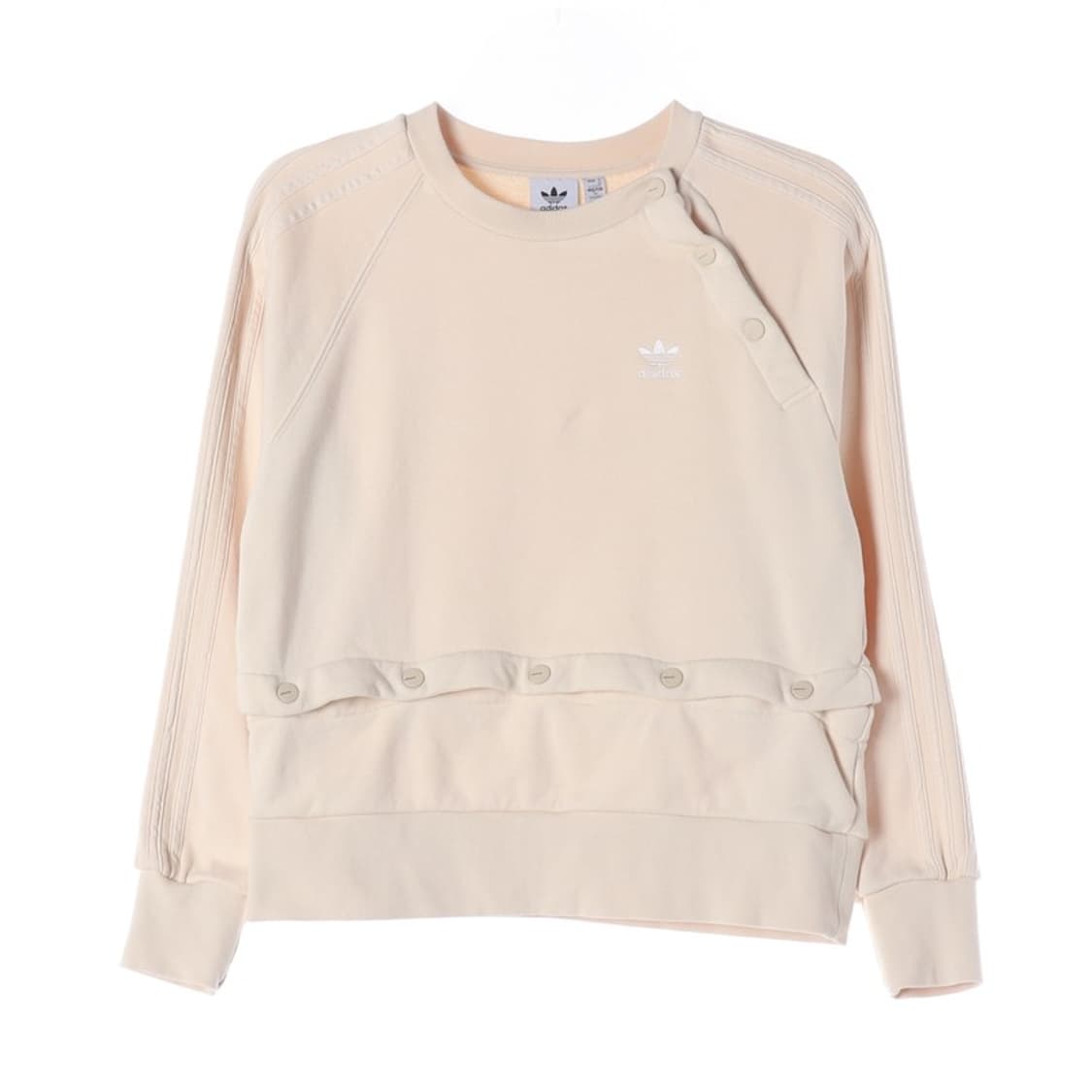 아디다스 AO CREW 스냅 버튼 디테일 맨투맨 S 상품이미지1