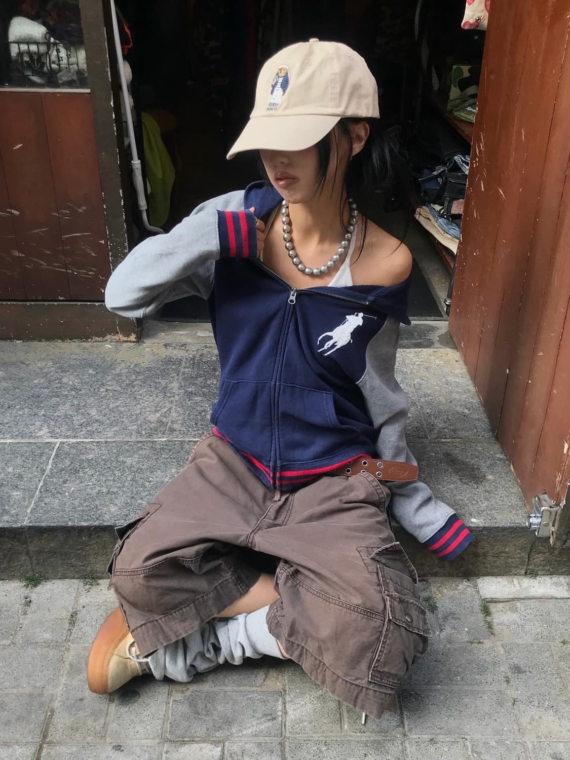 Polo Big Pony Hood Zip-Up 상품이미지2