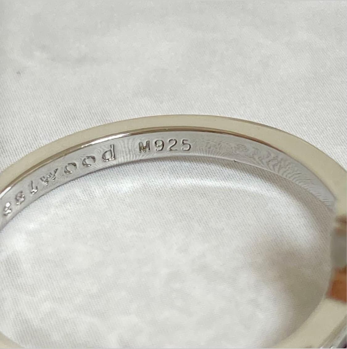 비비안웨스트우드 아카이브 시그니처 실버 orb링 반지  상품이미지4