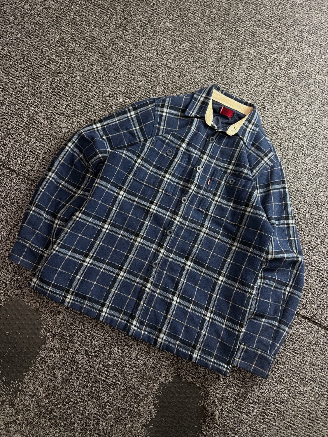 리바이스 치카노 울 체크 패턴 누빔 자켓 3843 상품이미지1