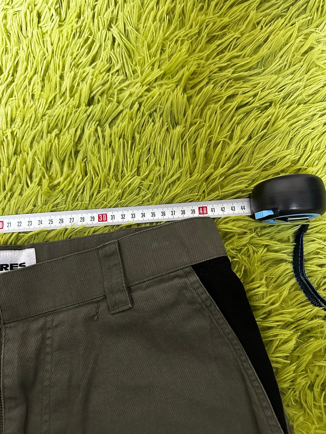 로어즈 로어스 Lores 카키 팬츠 상품이미지4