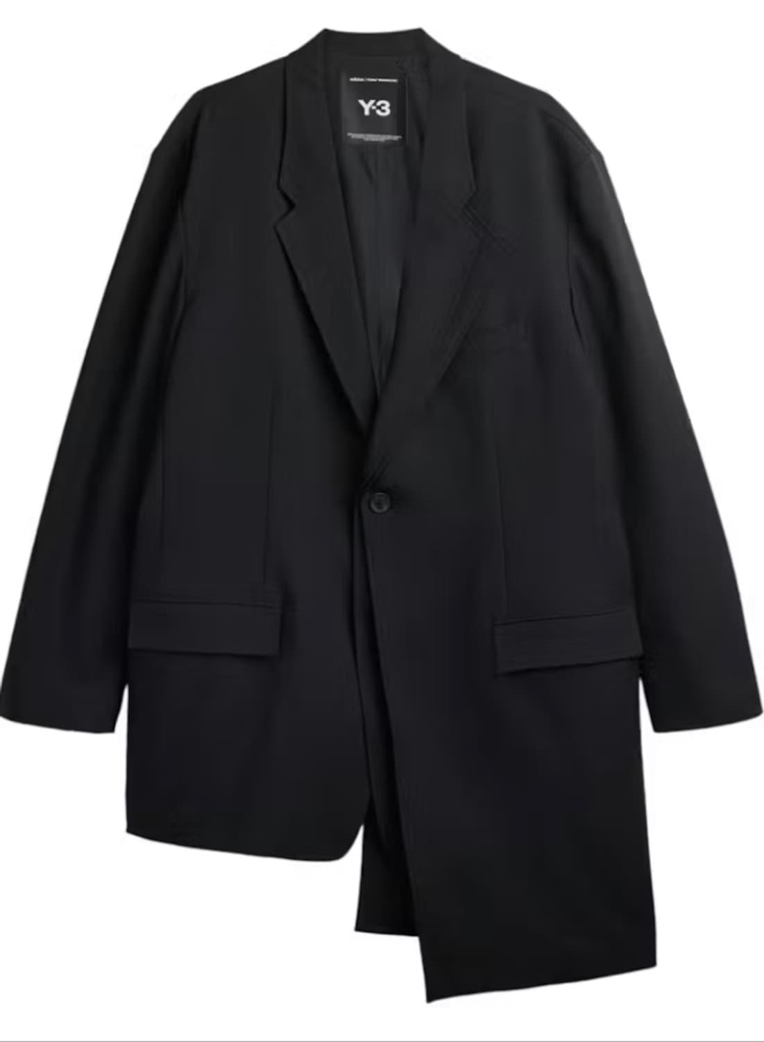 Y-3 비대칭 레이어드 블레이저 상품이미지1