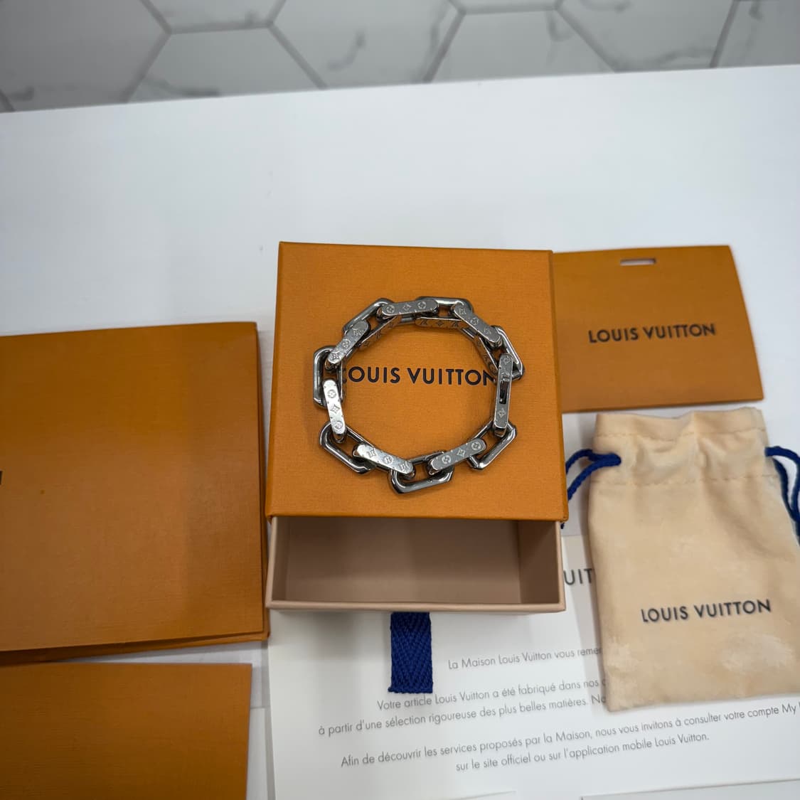 [M] 루이비통 버질아블로 체인 팔찌  상품이미지5