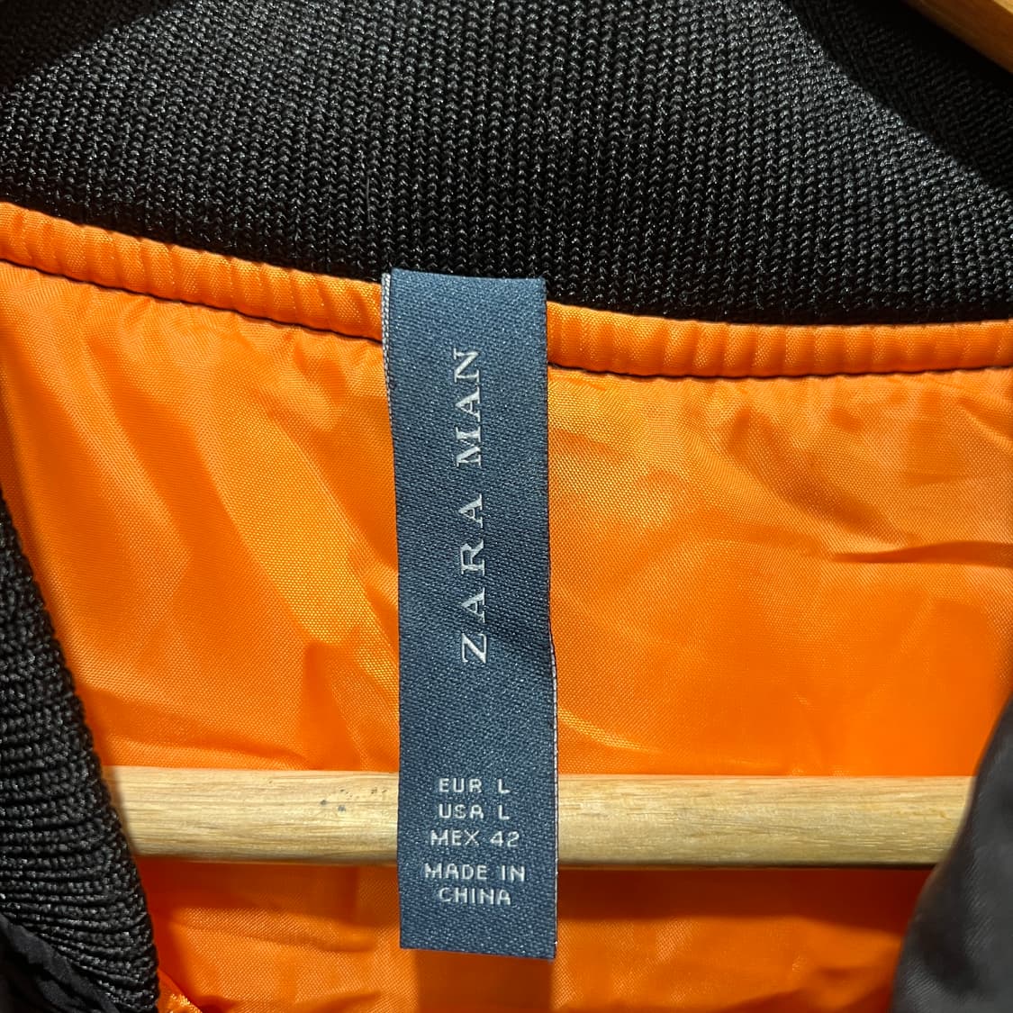 자라 블랙 후드야상 자켓 상품이미지4