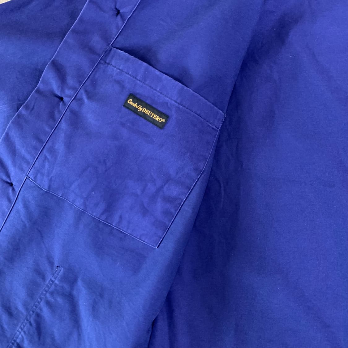 듀테로 프렌치 워크자켓(L/인디고블루) 헐리우드 자켓 상품이미지8