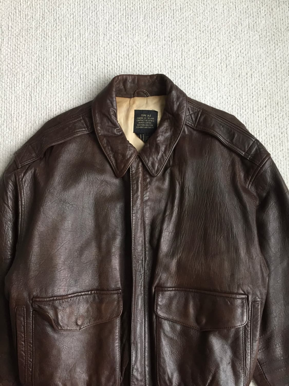 80’s avirex 아비렉스 a2 굿 컨디션 상품이미지2