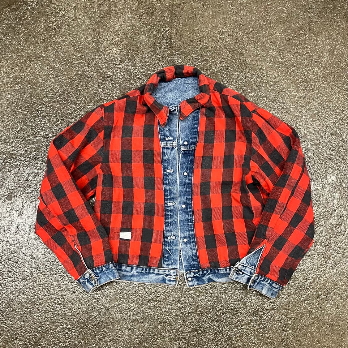 80s USA Levis 데님 트러커 자켓 (100) 상품이미지4