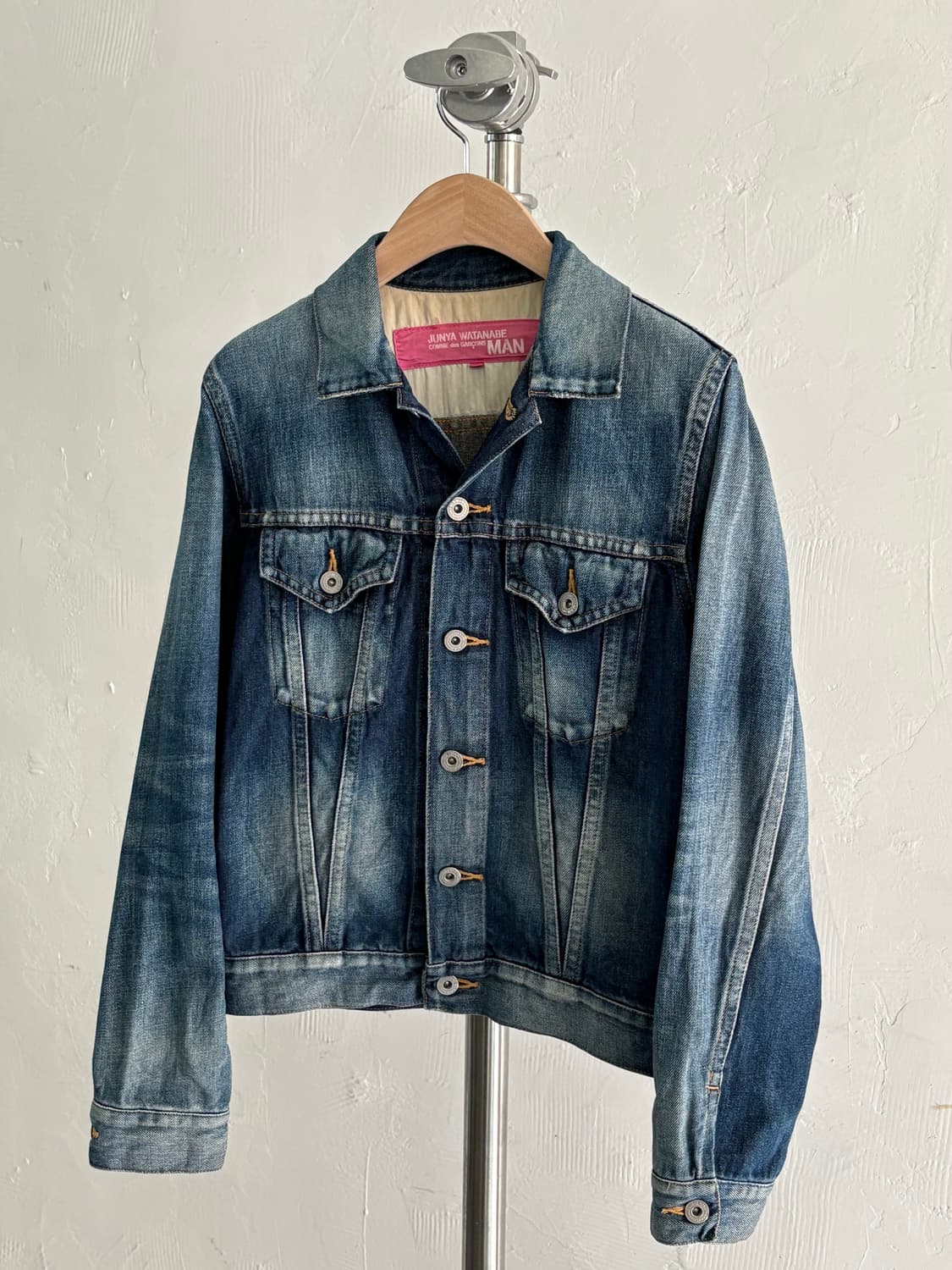 Junya Watanabe Man 준야와타나베 맨 워시드 데님 자켓 상품이미지1