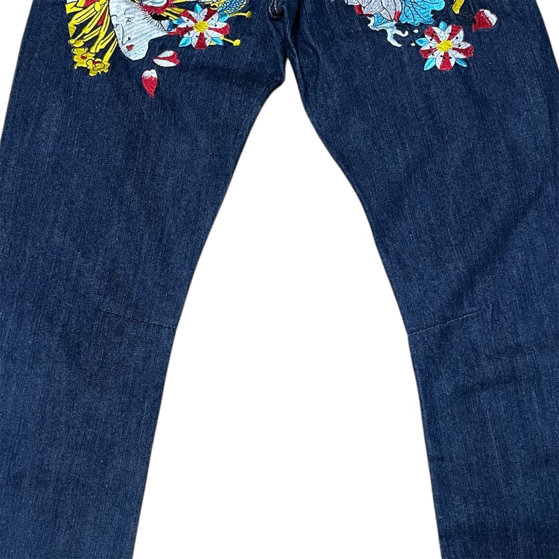[Ed Hardy] Tiger Embroidered Denim 상품이미지5