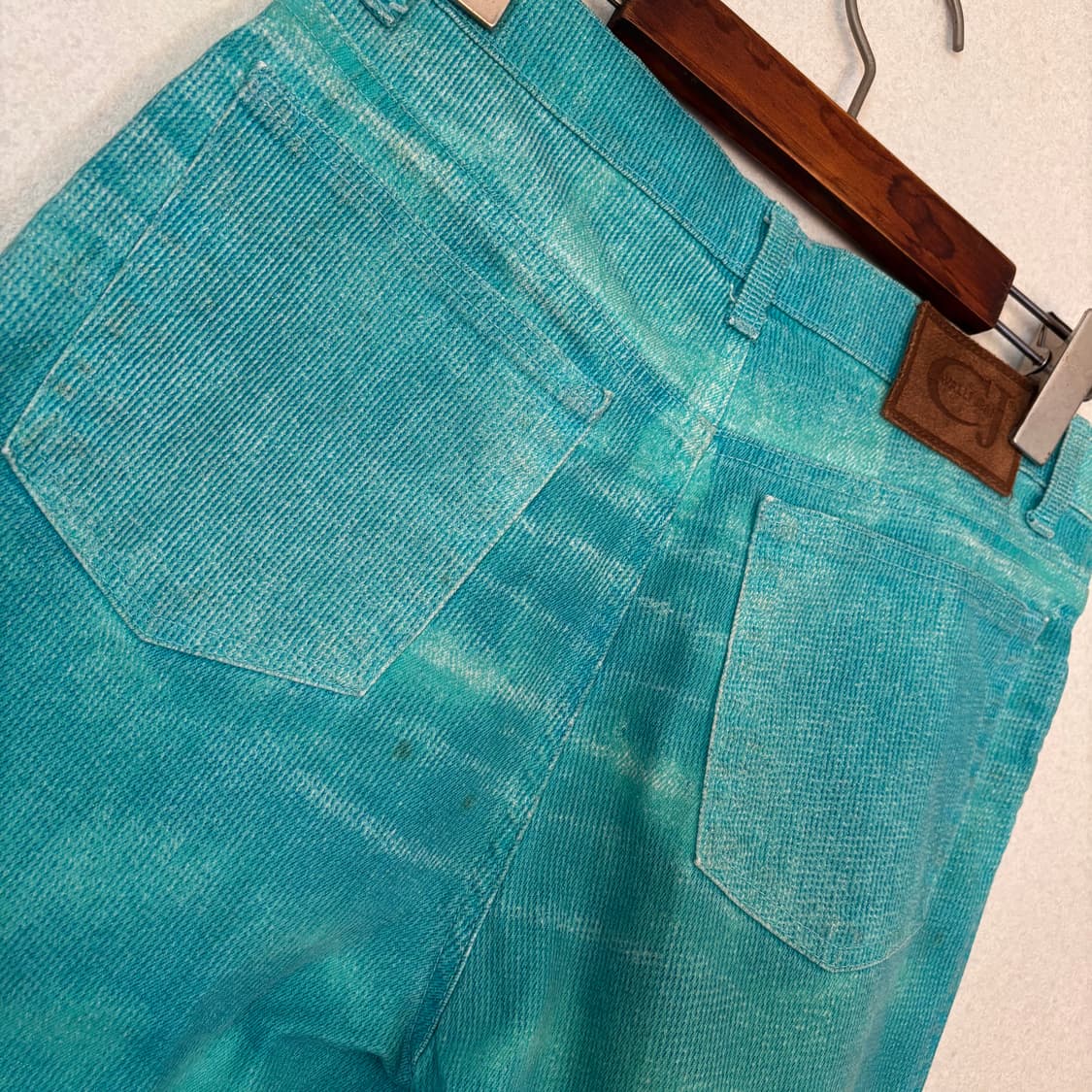 까발리 아트 워싱 데님 청바지 26 아카이브 저스트 오염 하자 상품이미지6