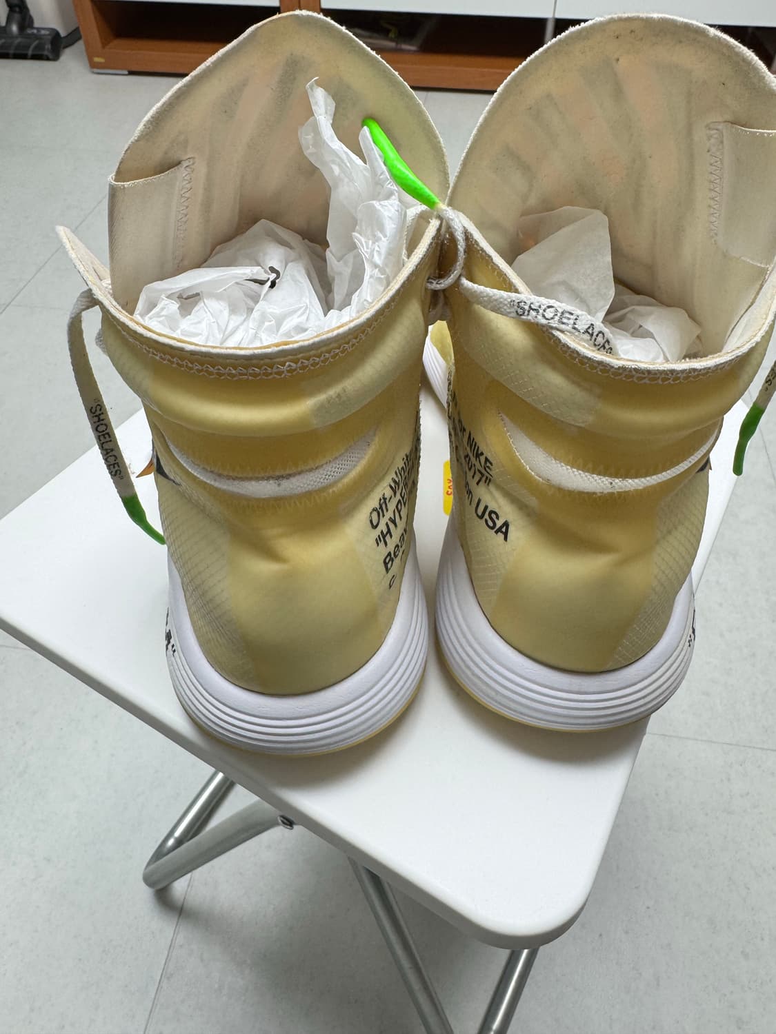 나이키x오프화이트 더텐 하이퍼덩크 290(실측280-285) 상품이미지3