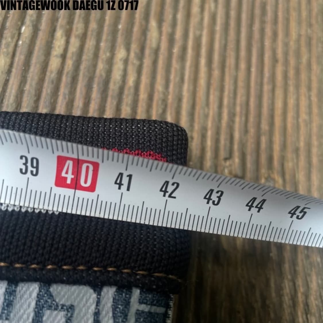 후부 워싱 스트링 청바지 33 상품이미지5