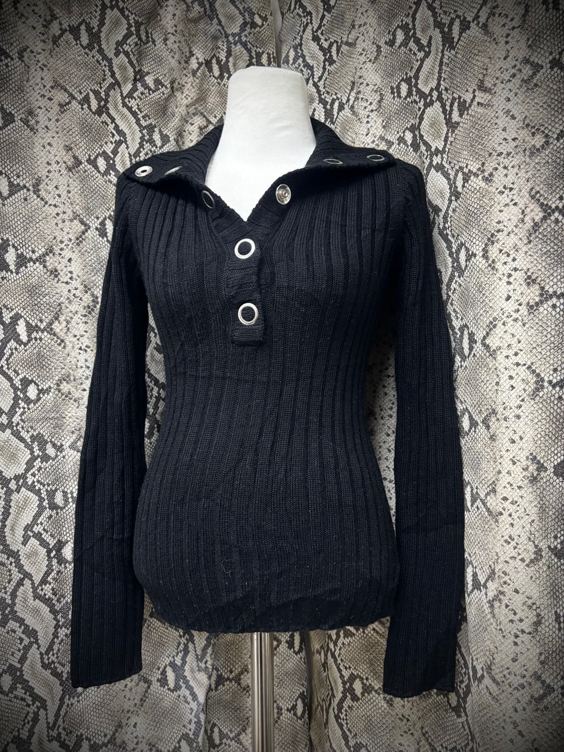 [00’s] 5 Button Slim Fit Knit Sleeve 상품이미지2