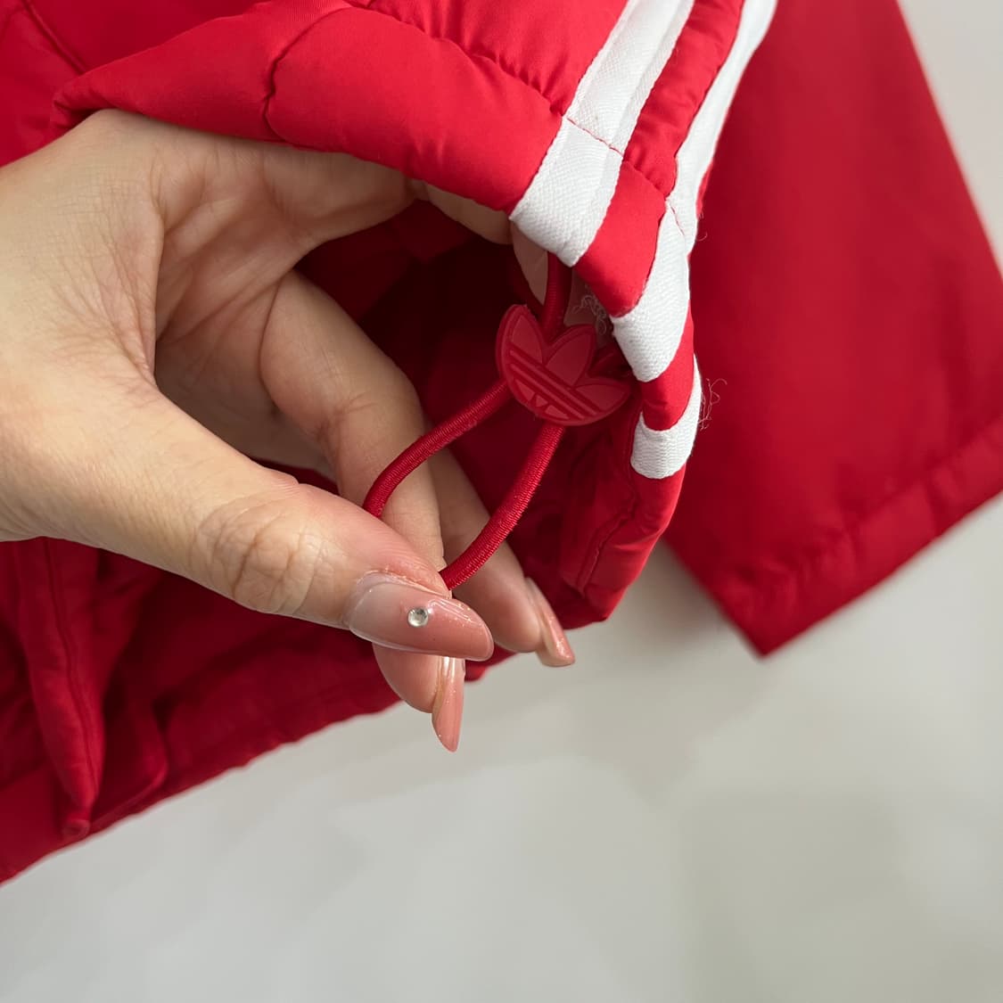 아디다스 파이어버드 레드 푸퍼 패딩 자켓 상품이미지6