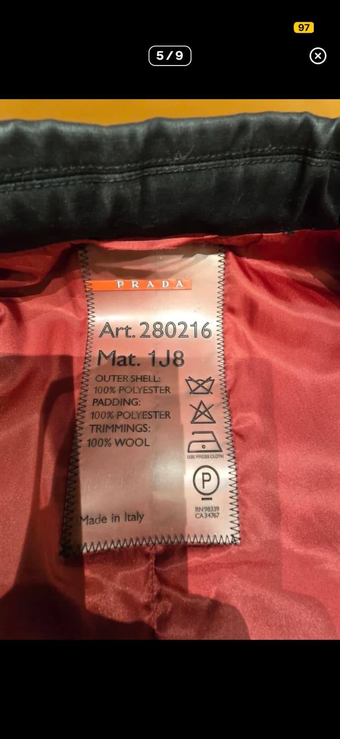 프라다 블레이저 자켓 상품이미지5
