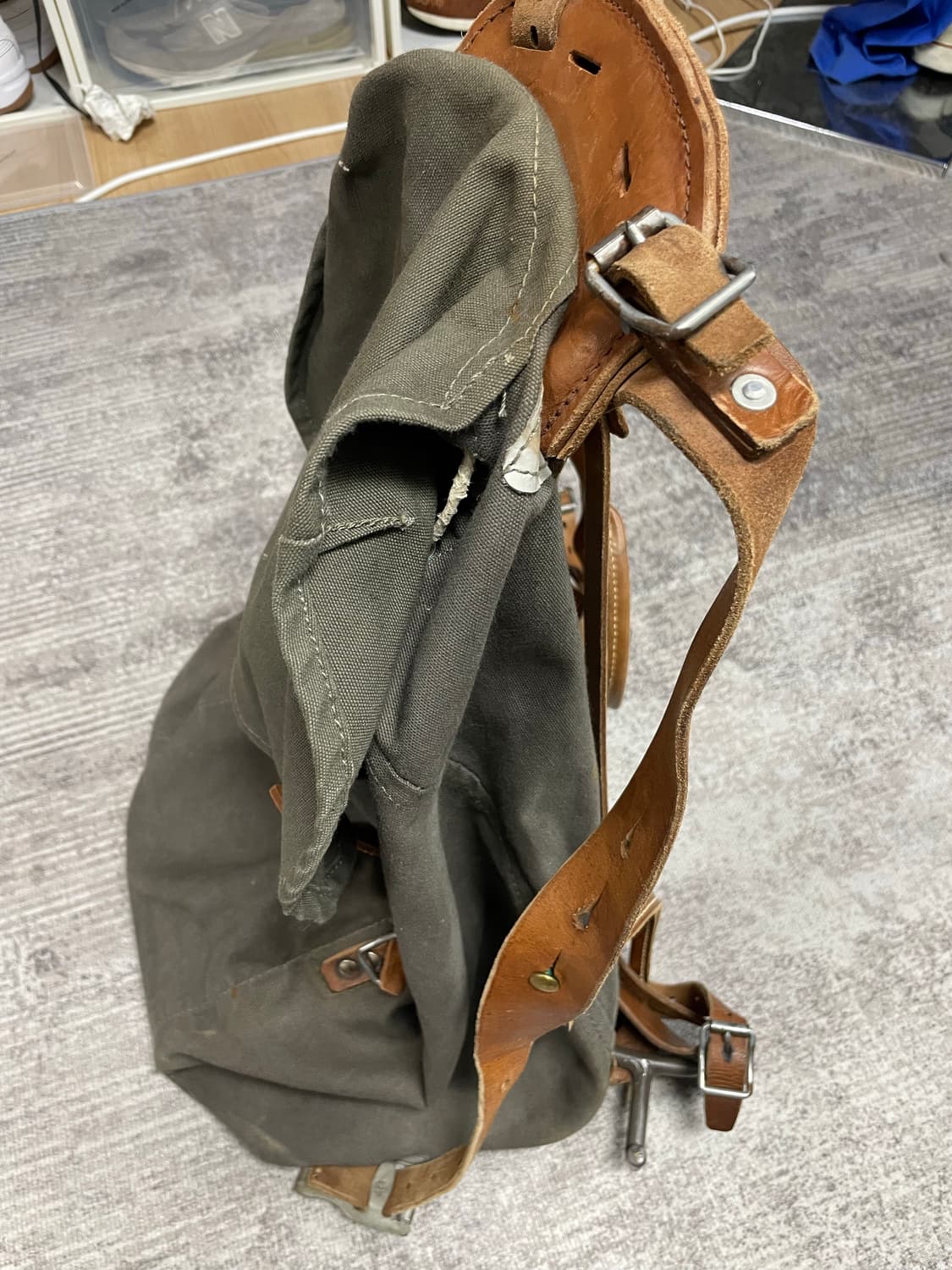 60s Swedish ARMY m39 럭색 상품이미지7