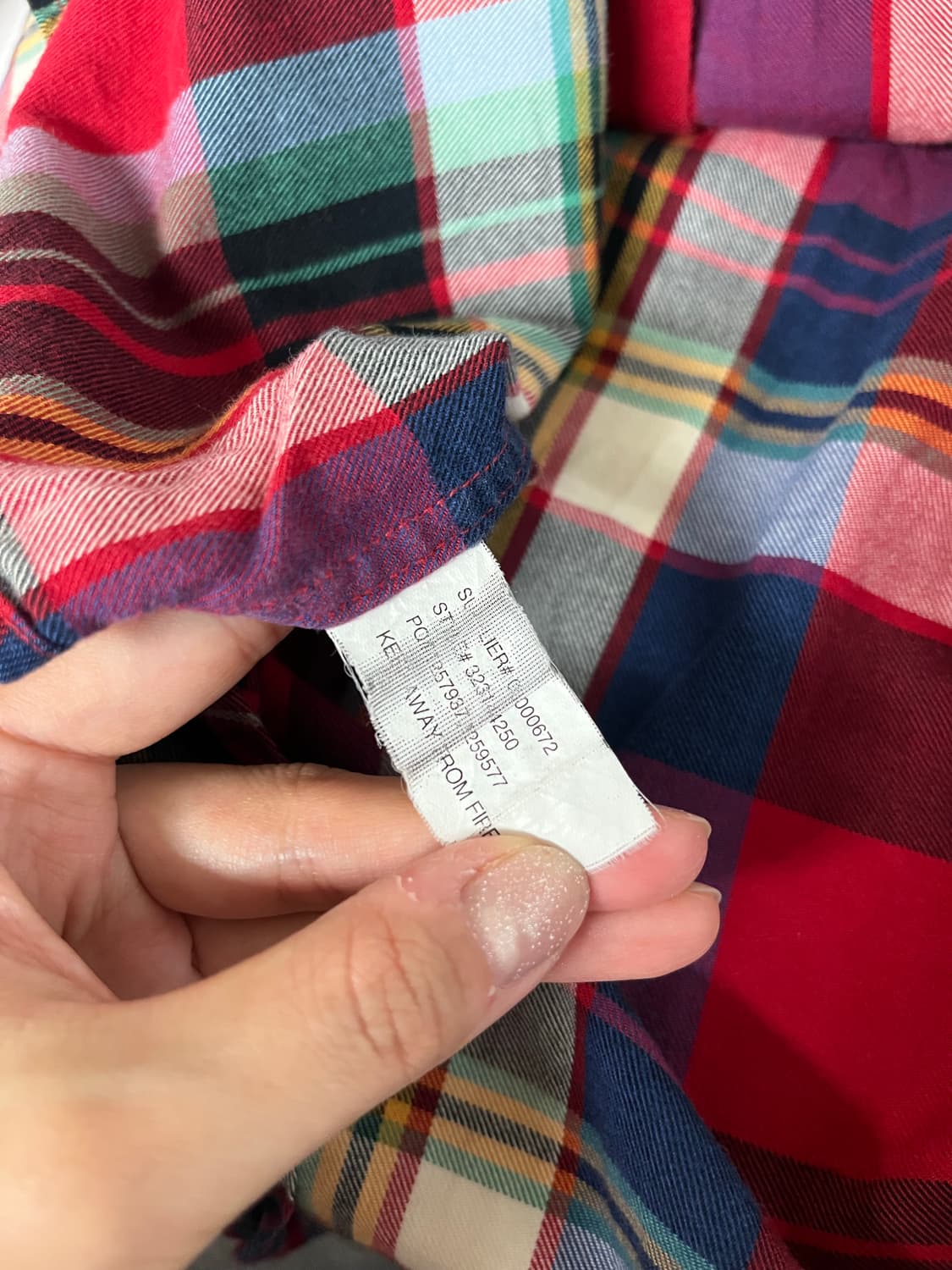 XL) 18-19Y 폴로 랄프로렌 키즈 체크 셔츠 상품이미지7