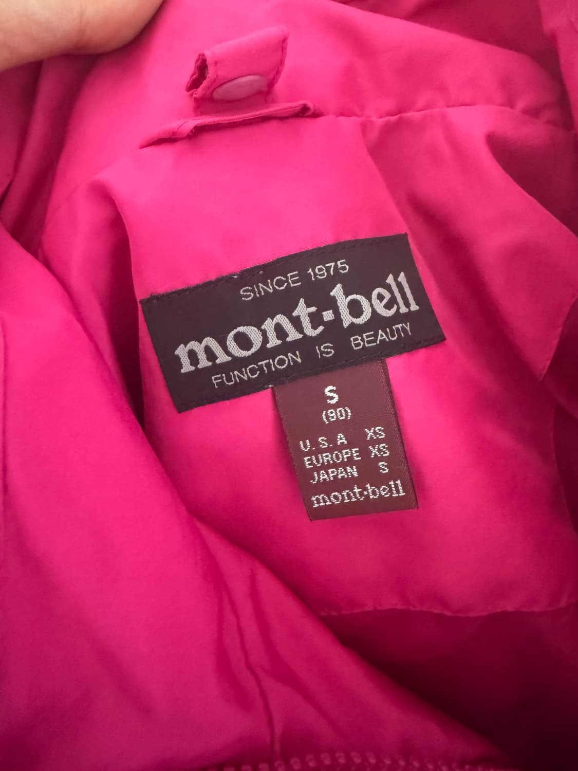 몽벨(mont-bell) 고어텍스 바람막이 윈드브레이커 상품이미지8