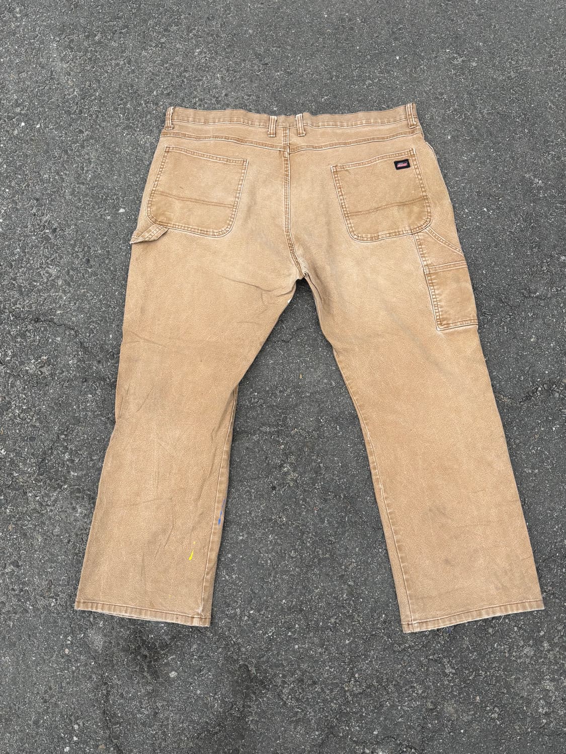 90s'커스텀 디키즈 워크팬츠 베이지 상품이미지7