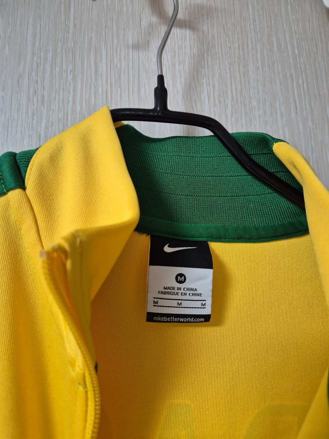 나이키  14-15 브라질 트랙탑 국대 져지 M 상품이미지5