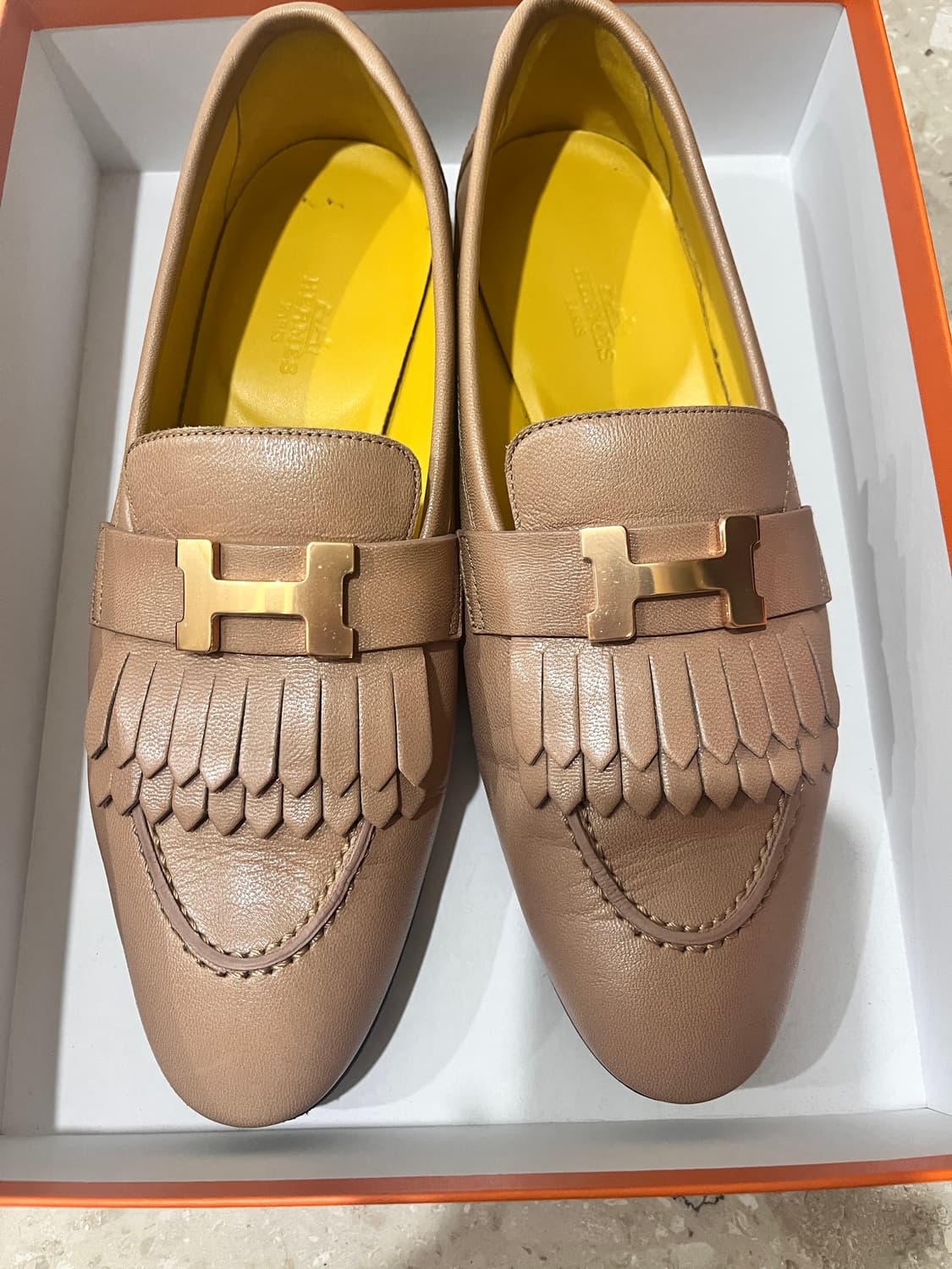 정품 에르메스 로얄로퍼 베이지  상품이미지1