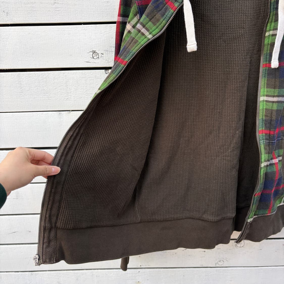 Polo 폴로 체크 후드집업 상품이미지9