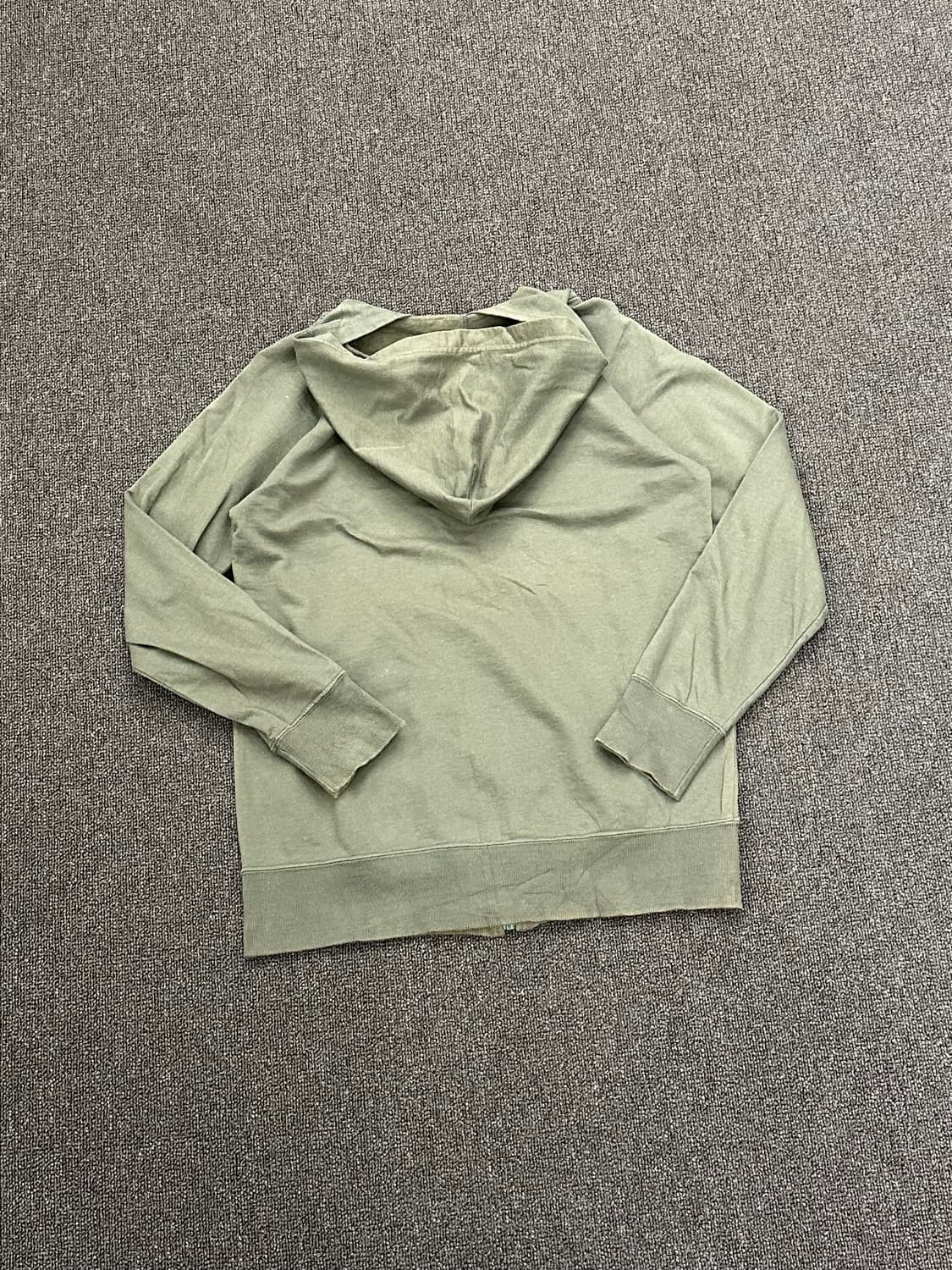 M)Japanese vintage 여성 스터드 카키 후디 상품이미지5