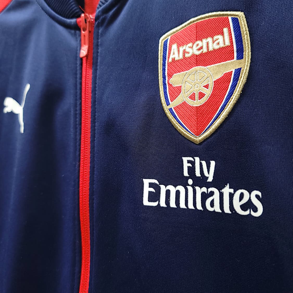 [100] 푸마 네이비&레드 아스날 16-18 져지 상품이미지5