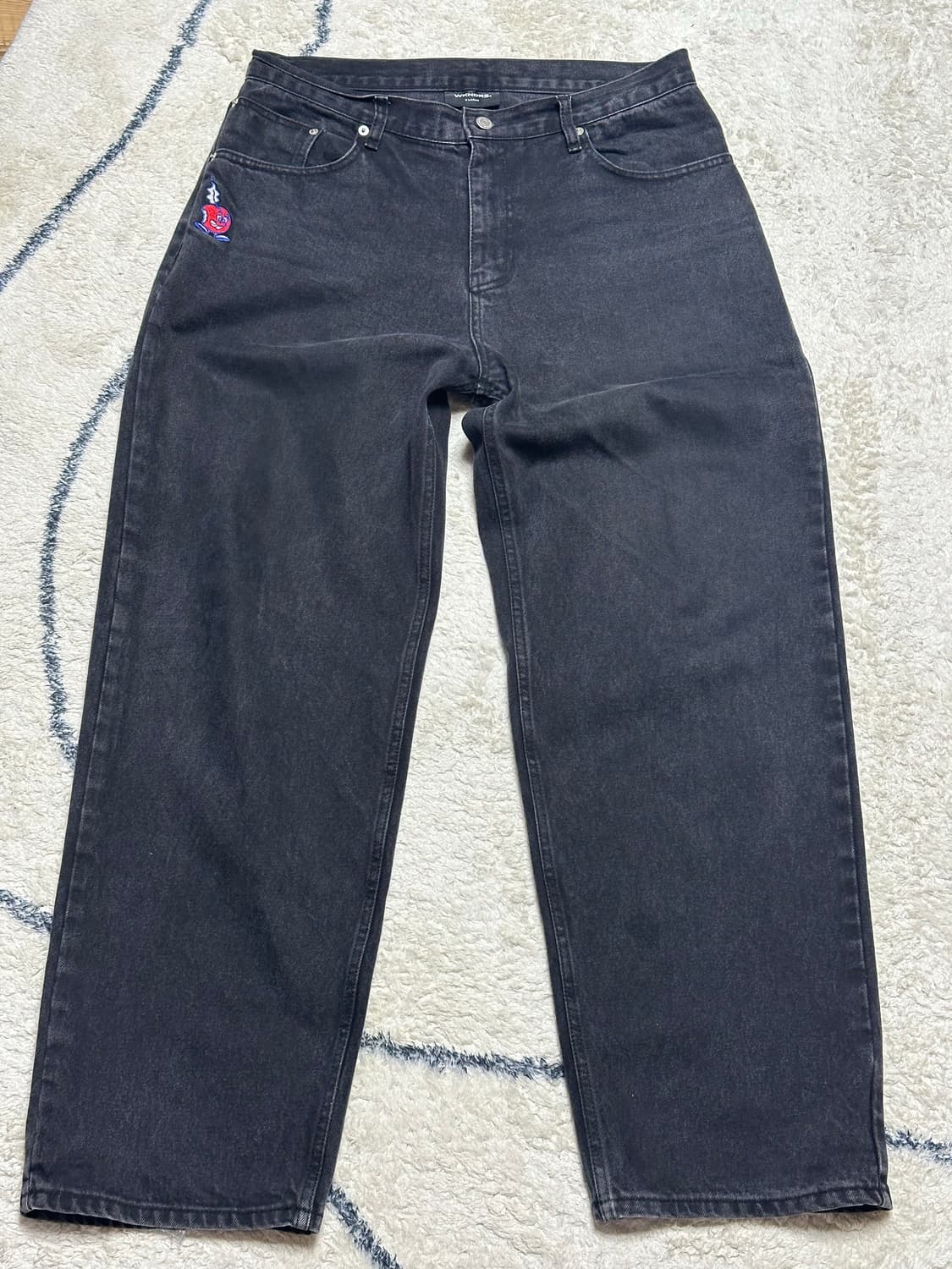 위캔더스 애플 데님 팬츠 상품이미지2