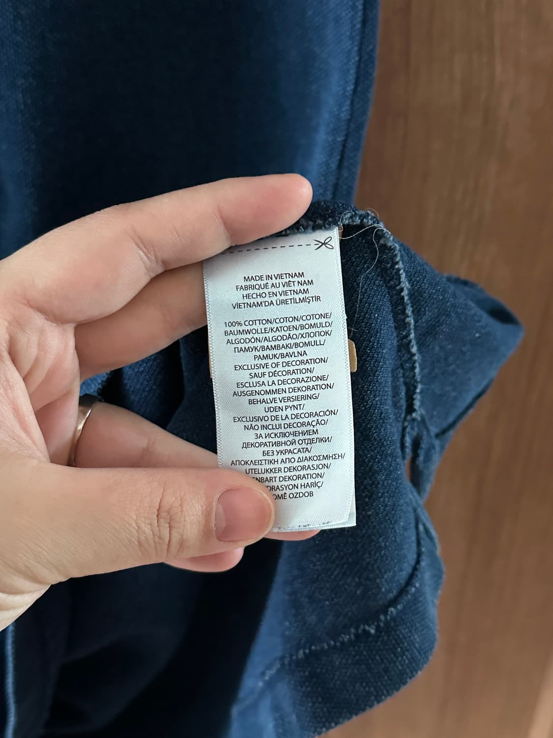 Polo Ralph Lauren 여성 워싱 블루 PK 원피스 m 상품이미지6