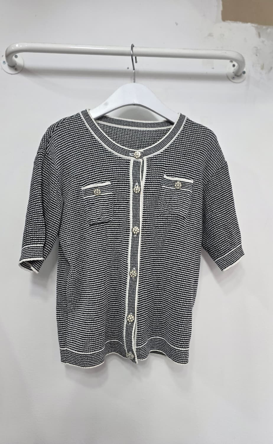 안나수이 여성 반팔 니트 가디건 세트 상품이미지2