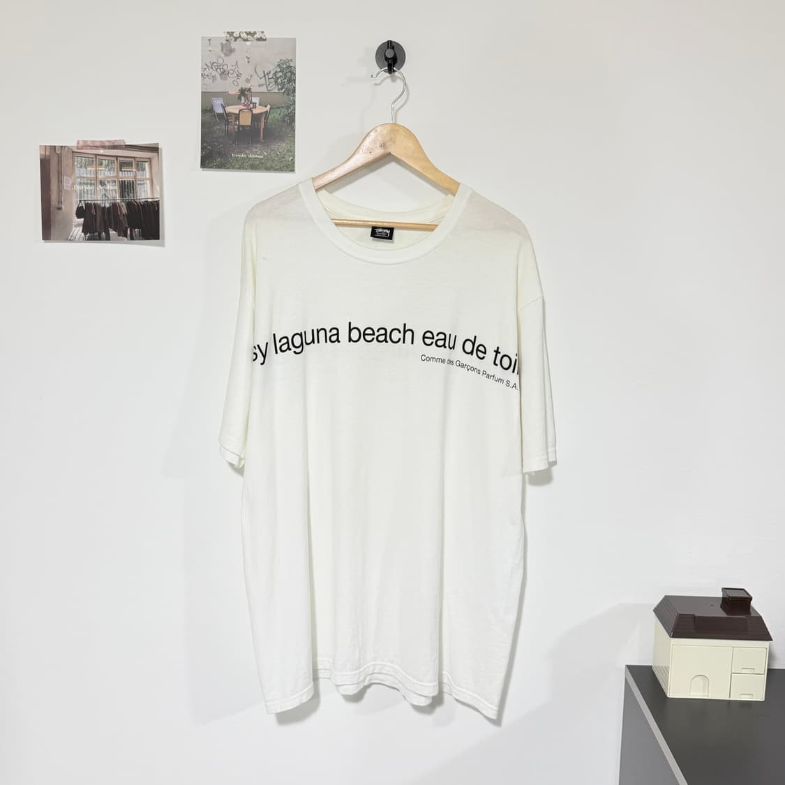 [XL] 스투시 x 꼼데가르송 라구나비치 티셔츠 상품이미지1